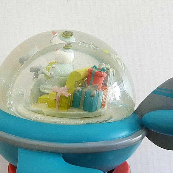 FROSTBOT Stocking Holder Snow Globe BOMBAY KIDS NIB RARE - Picture 4 of 8